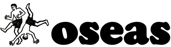 oseas Logo mit tanzenden Männern in Tencel™ Lyocell Boxershorts